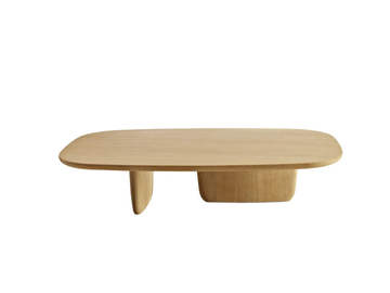 TOBI-ISHI - Oval wooden coffee table by B&B Italia - view 3